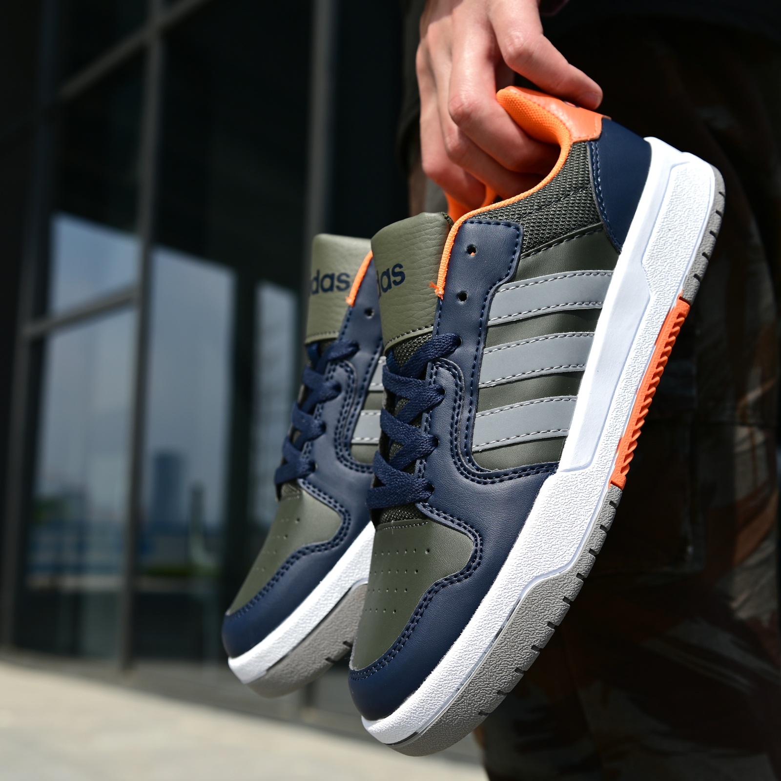 120 阿迪达斯 Adidas ENTRAP NEO 2020春季鼠年纪念款情侣休闲鞋板鞋