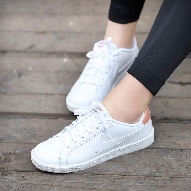 115 Nike开拓者 皮面 2代文化鞋 小白鞋粉尾潮流时尚百搭板鞋