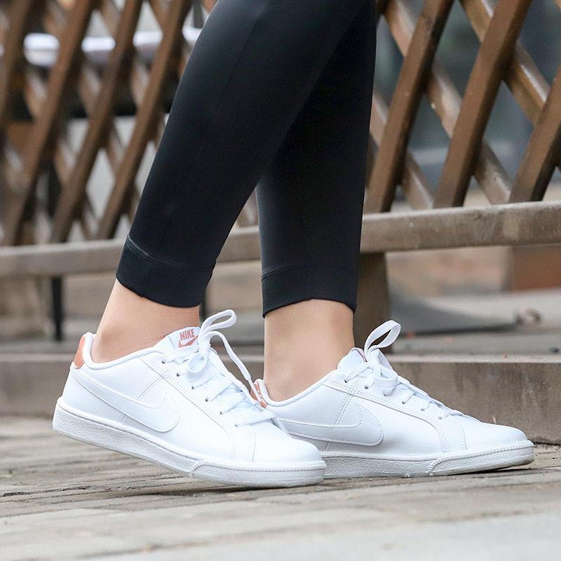 115 Nike开拓者 皮面 2代文化鞋 小白鞋粉尾潮流时尚百搭板鞋