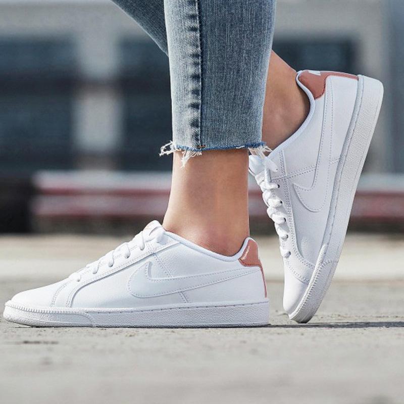 115 Nike开拓者 皮面 2代文化鞋 小白鞋粉尾潮流时尚百搭板鞋