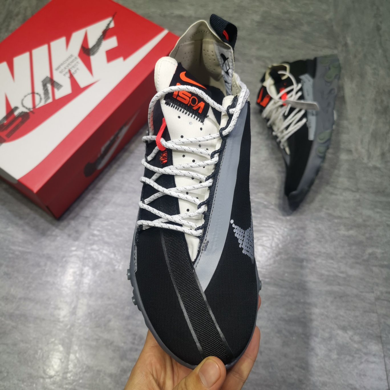 240终端供货  渠道供货NiKe React LW WR Mid Low ISPA 毒液 高桥盾机能跑鞋 AR8555-001
