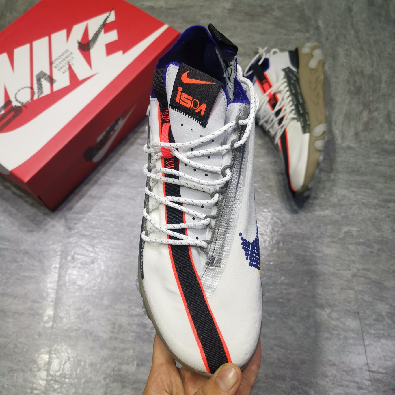 240终端供货 纯原公司货 渠道供货NiKe React LW WR Mid Low ISPA 毒液 高桥盾机能跑鞋 AR8555-100