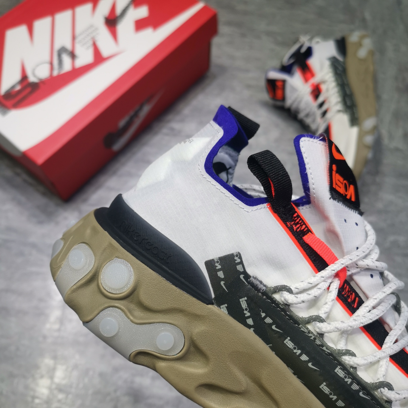 240终端供货 纯原公司货 渠道供货NiKe React LW WR Mid Low ISPA 毒液 高桥盾机能跑鞋 AR8555-100
