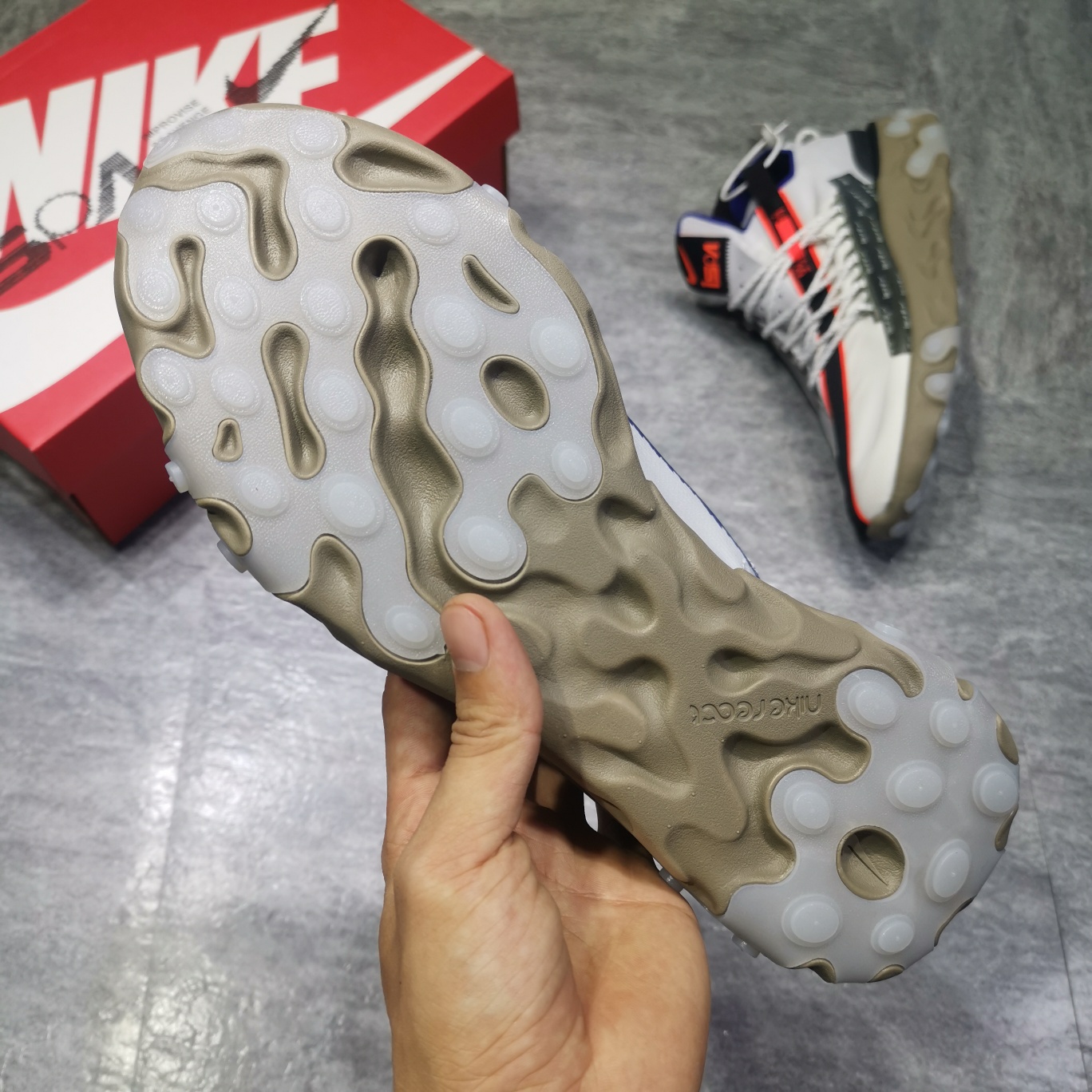 240终端供货 纯原公司货 渠道供货NiKe React LW WR Mid Low ISPA 毒液 高桥盾机能跑鞋 AR8555-100