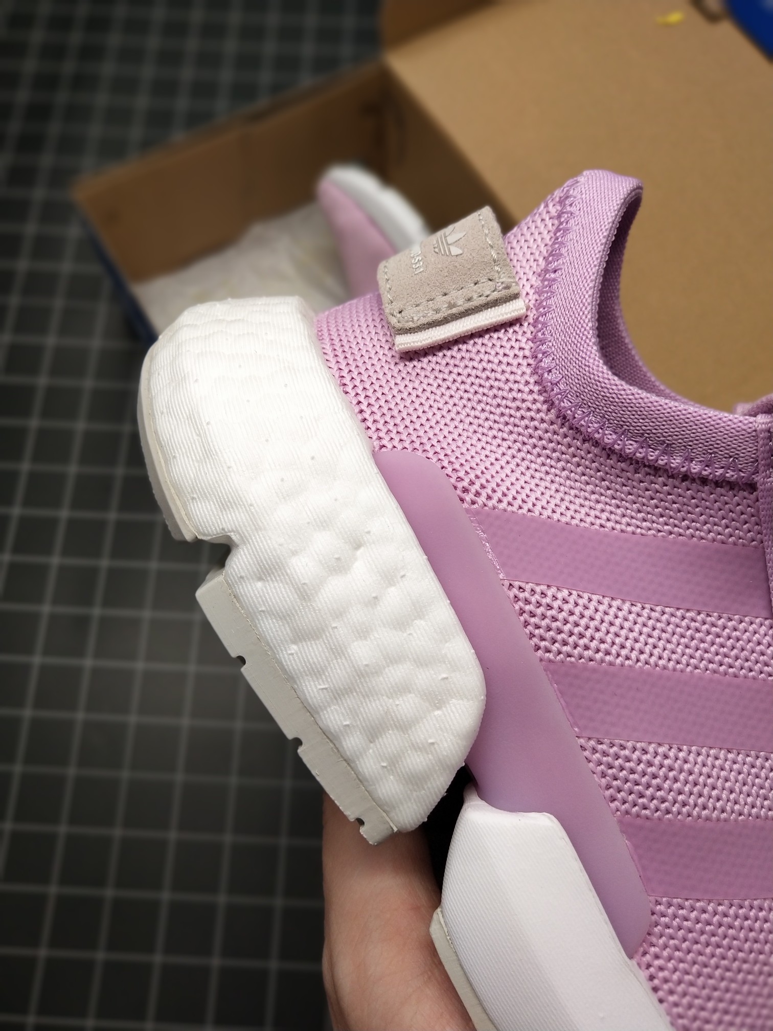 140公司级 真爆 货不多看手速阿迪达斯/Adidas Originals POD-S3.1 Boost 轻跑老爹鞋 巴斯夫鱼鳞爆  B37469