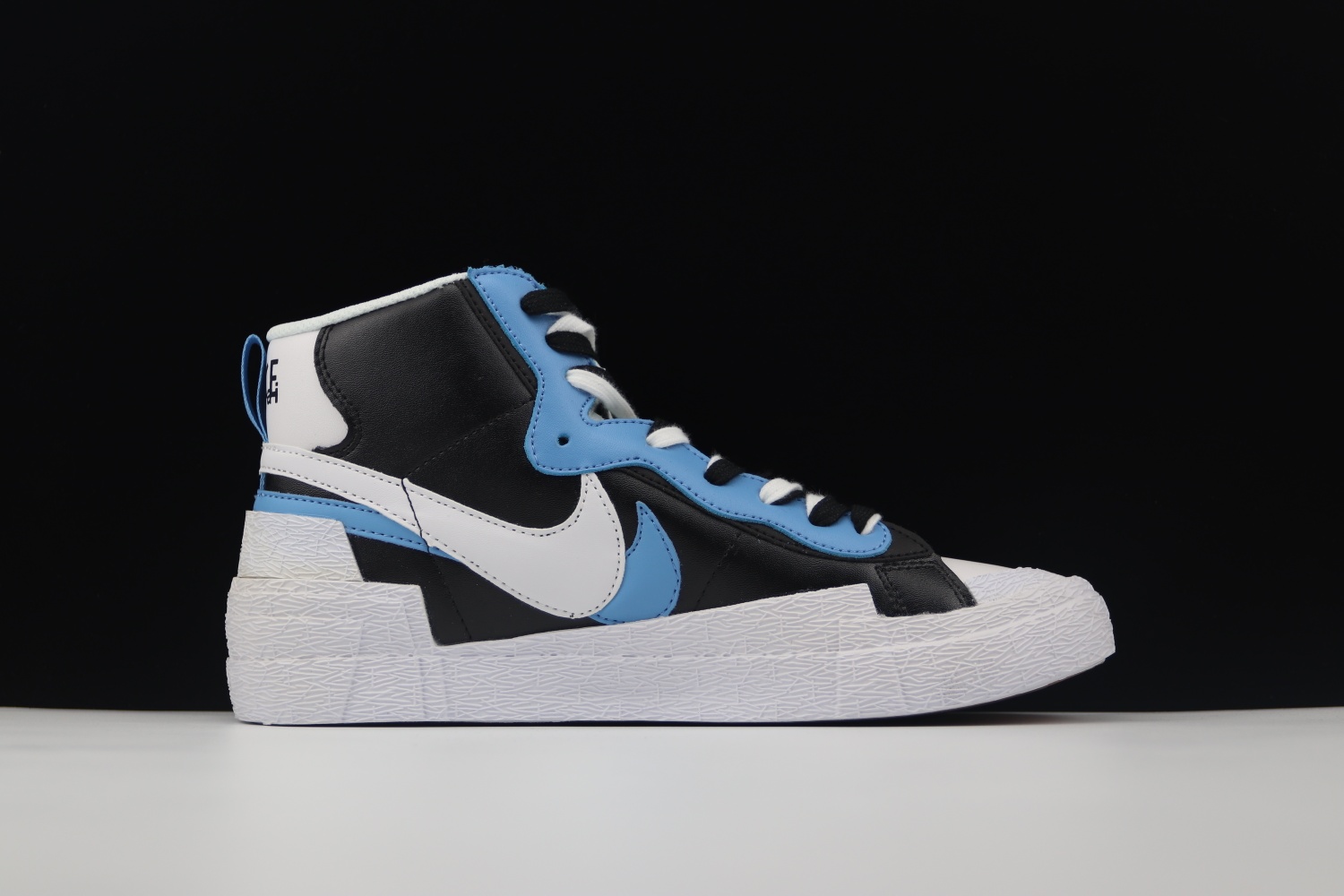 480（get毒版） SACAI联名 x Nike Blazer重叠 设计前卫 开拓者 高帮 板鞋  双勾双鞋舌