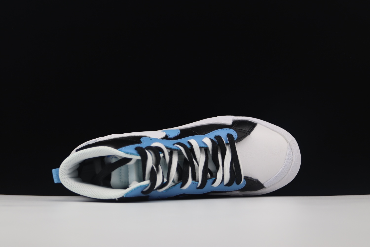 480（get毒版） SACAI联名 x Nike Blazer重叠 设计前卫 开拓者 高帮 板鞋  双勾双鞋舌
