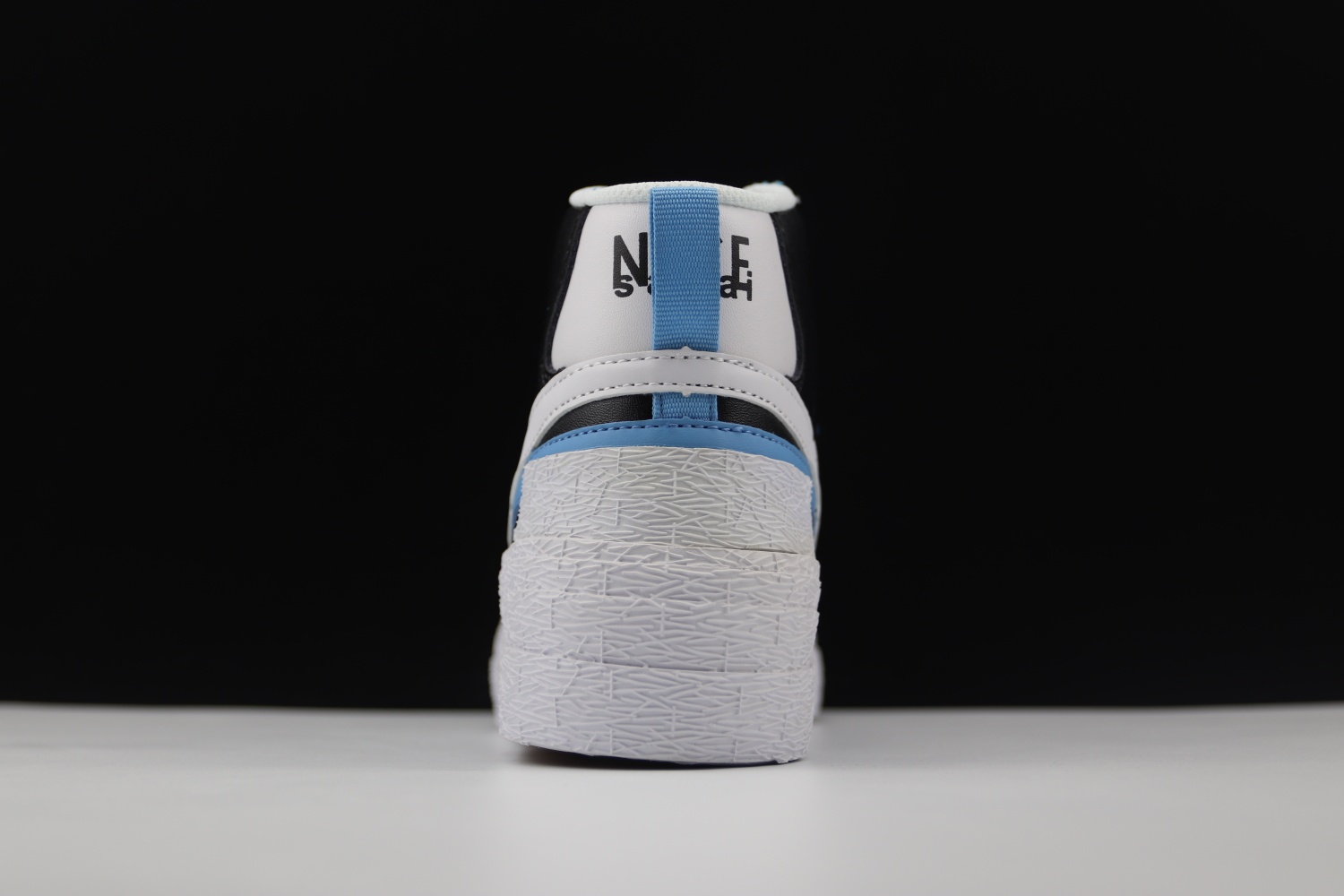 480（get毒版） SACAI联名 x Nike Blazer重叠 设计前卫 开拓者 高帮 板鞋  双勾双鞋舌