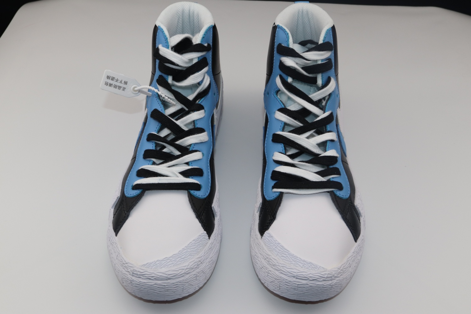 480（get毒版） SACAI联名 x Nike Blazer重叠 设计前卫 开拓者 高帮 板鞋  双勾双鞋舌