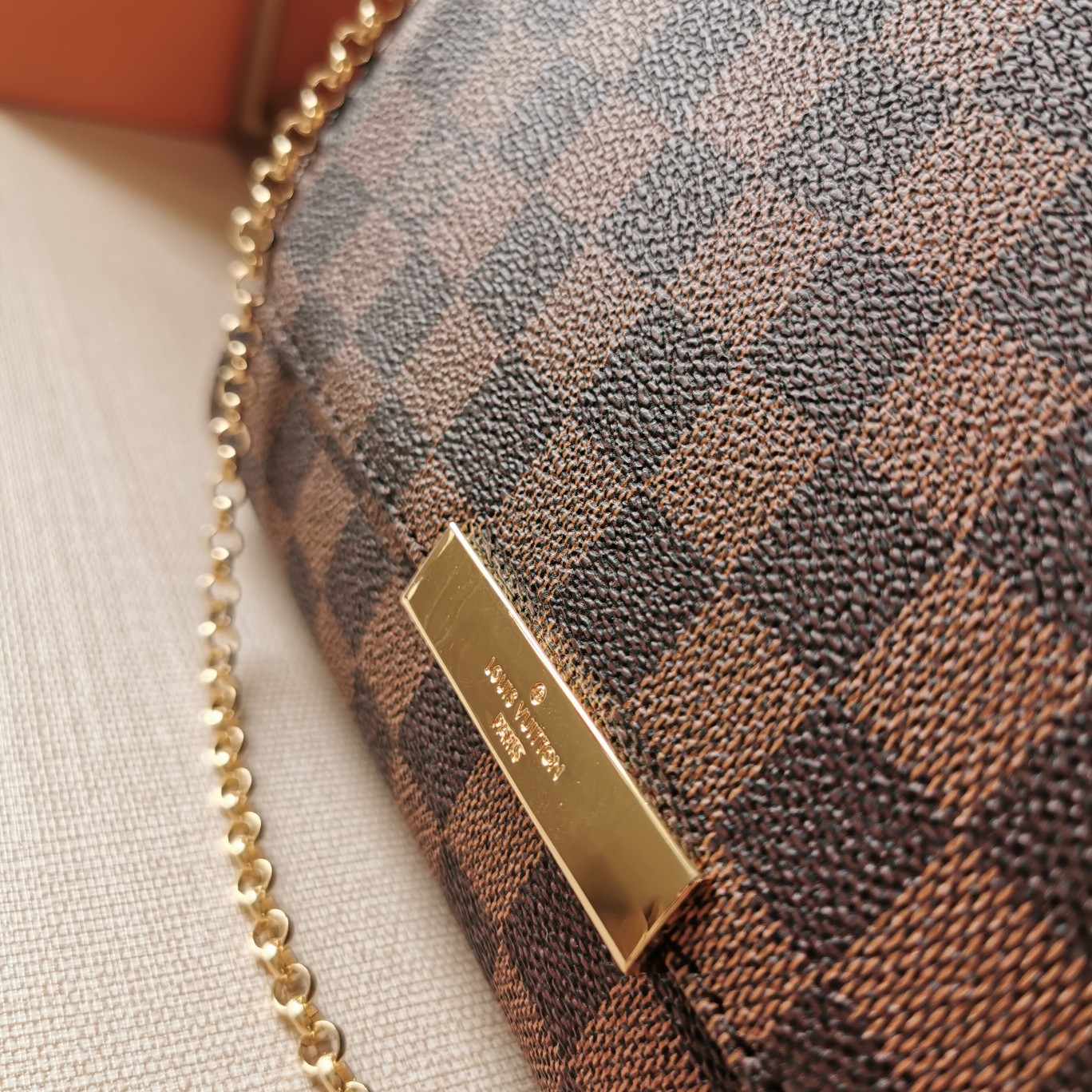Louis Vuitton 40718 Damier Ebene 28x17x4cm crossbody everyday