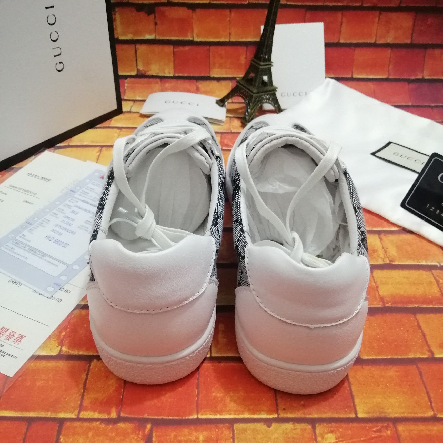 260Gucci-古驰小蜜蜂系列板鞋最新配色，夏季爆款！广东原厂市场独家！