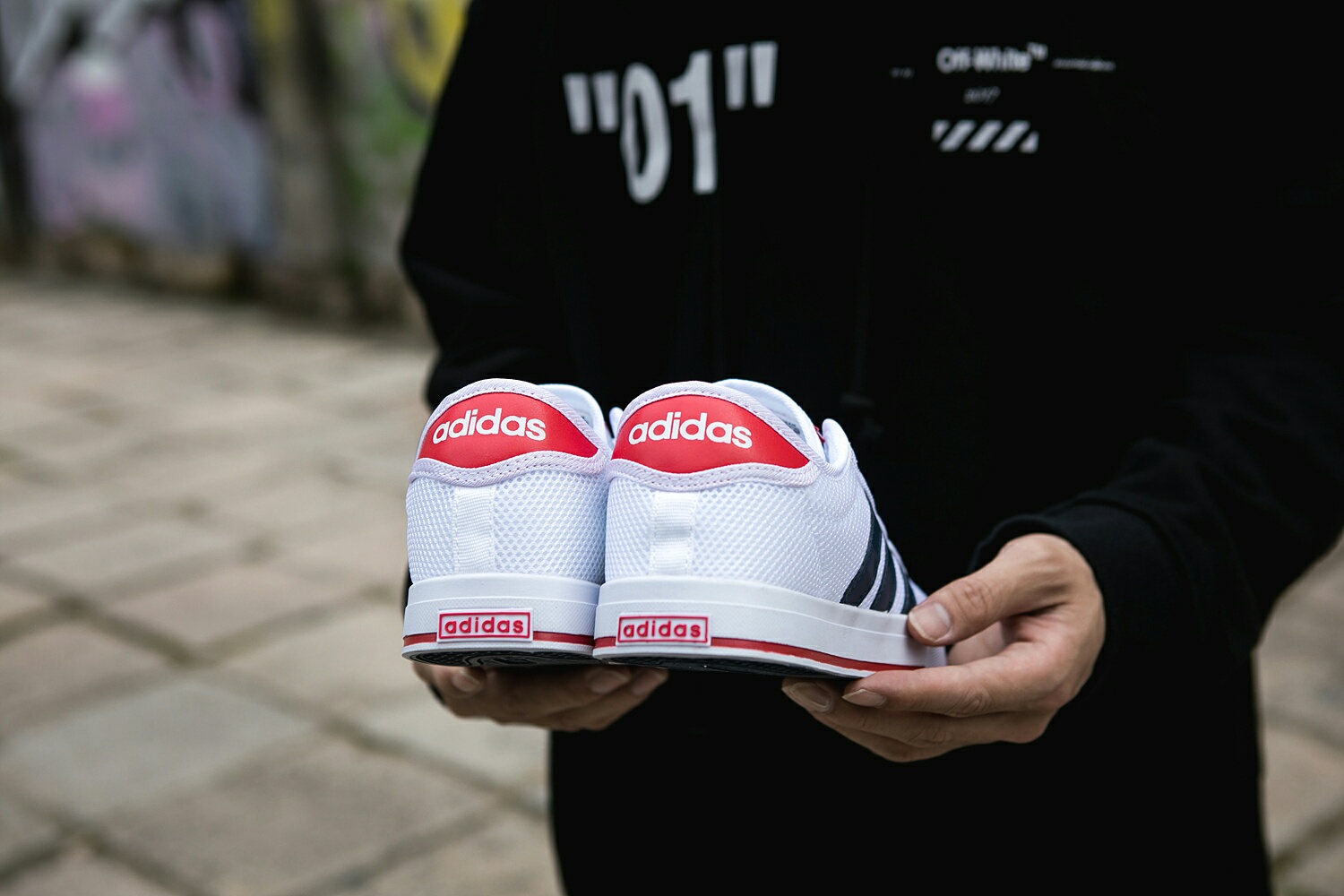 100 真标半码 Adidas阿迪达斯双面大网 男女鞋2019夏季新款运动鞋透气休闲鞋小白板鞋