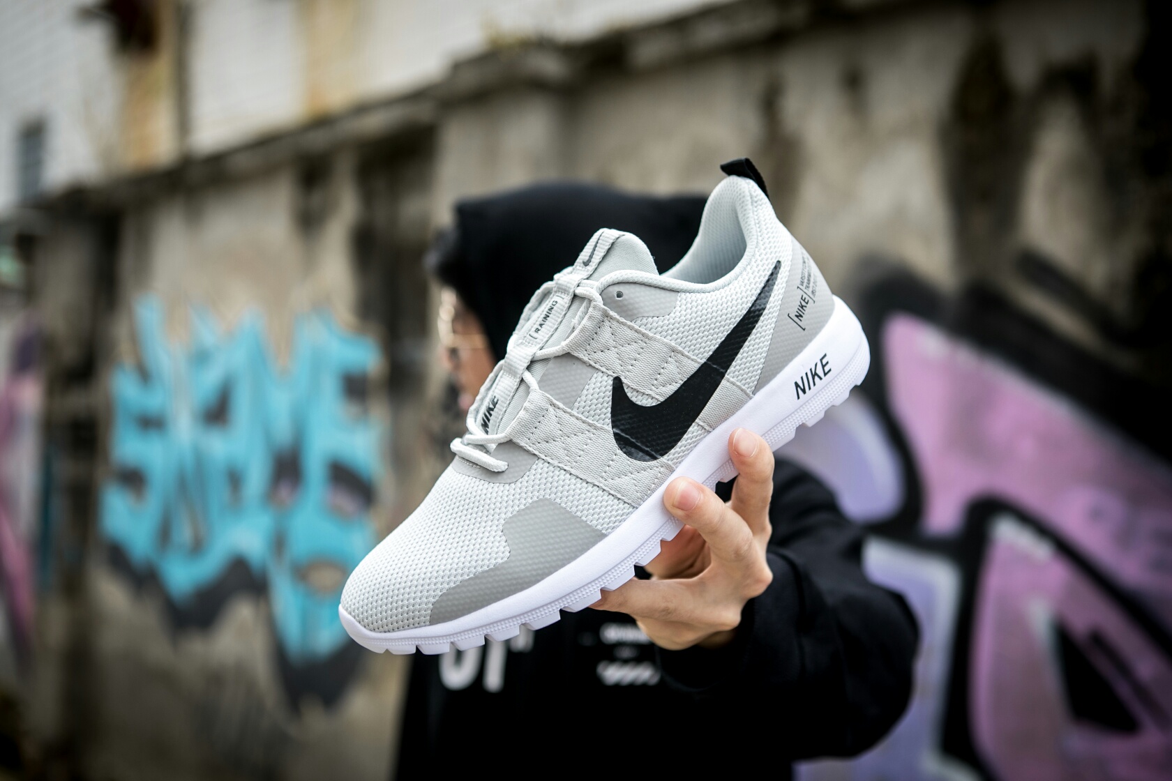 100耐克Nike INTERNATIONALIST 华夫复古轻便运动鞋