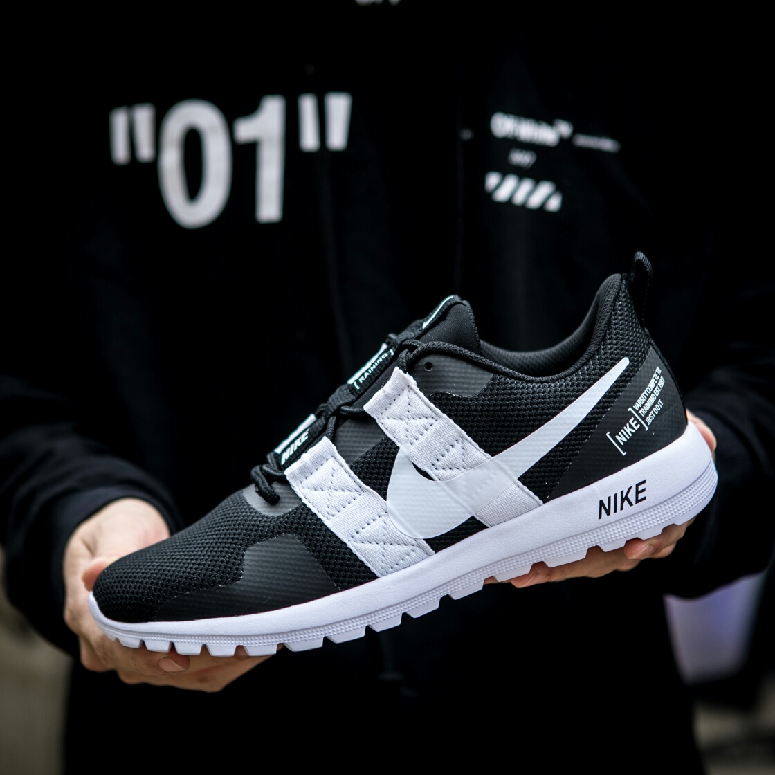 100耐克Nike INTERNATIONALIST 华夫复古轻便运动鞋