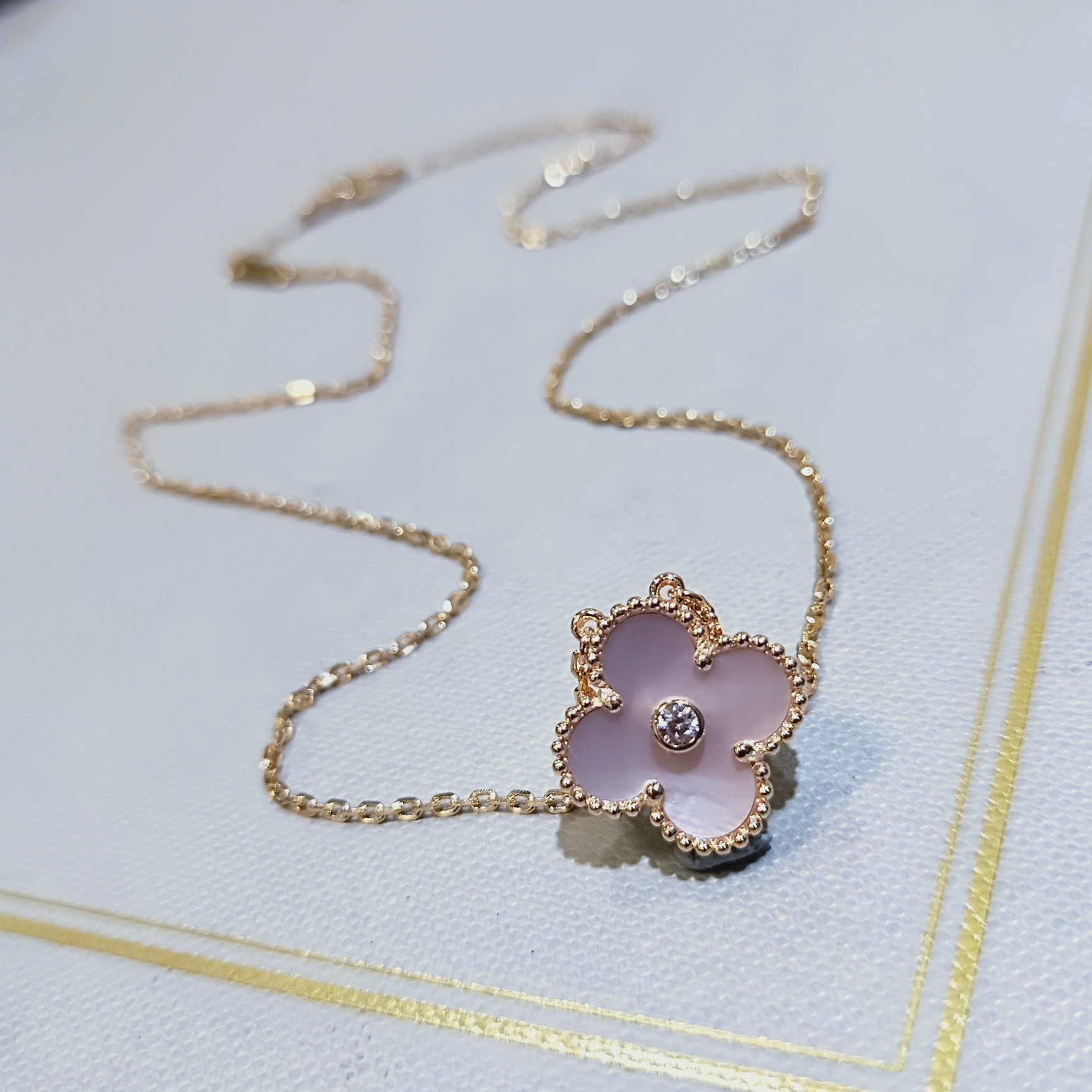 NO:669520,VCA four-leaf clover, buy all, developed by z, any comparison, thick gold plating, steel stamping, in stock, in stock, Cardia high-end jewelry19860909VCA四叶草 全都购z开发 任意对比 电镀厚金 钢印字印齐 现货 现货,,卡迪亚高端饰品,Jewelry