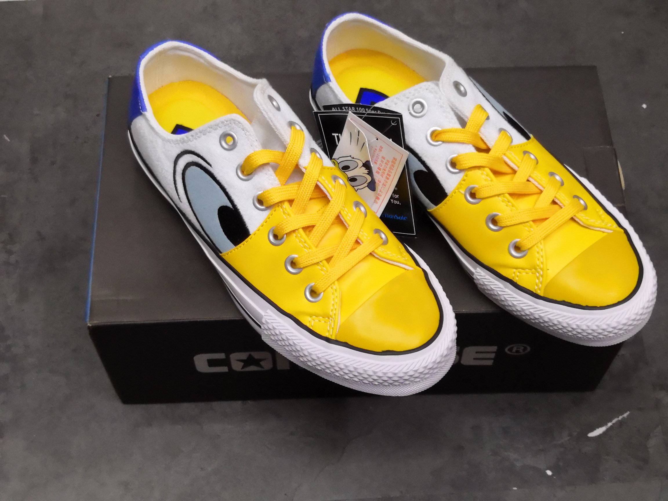 converse all star 100 donald duck