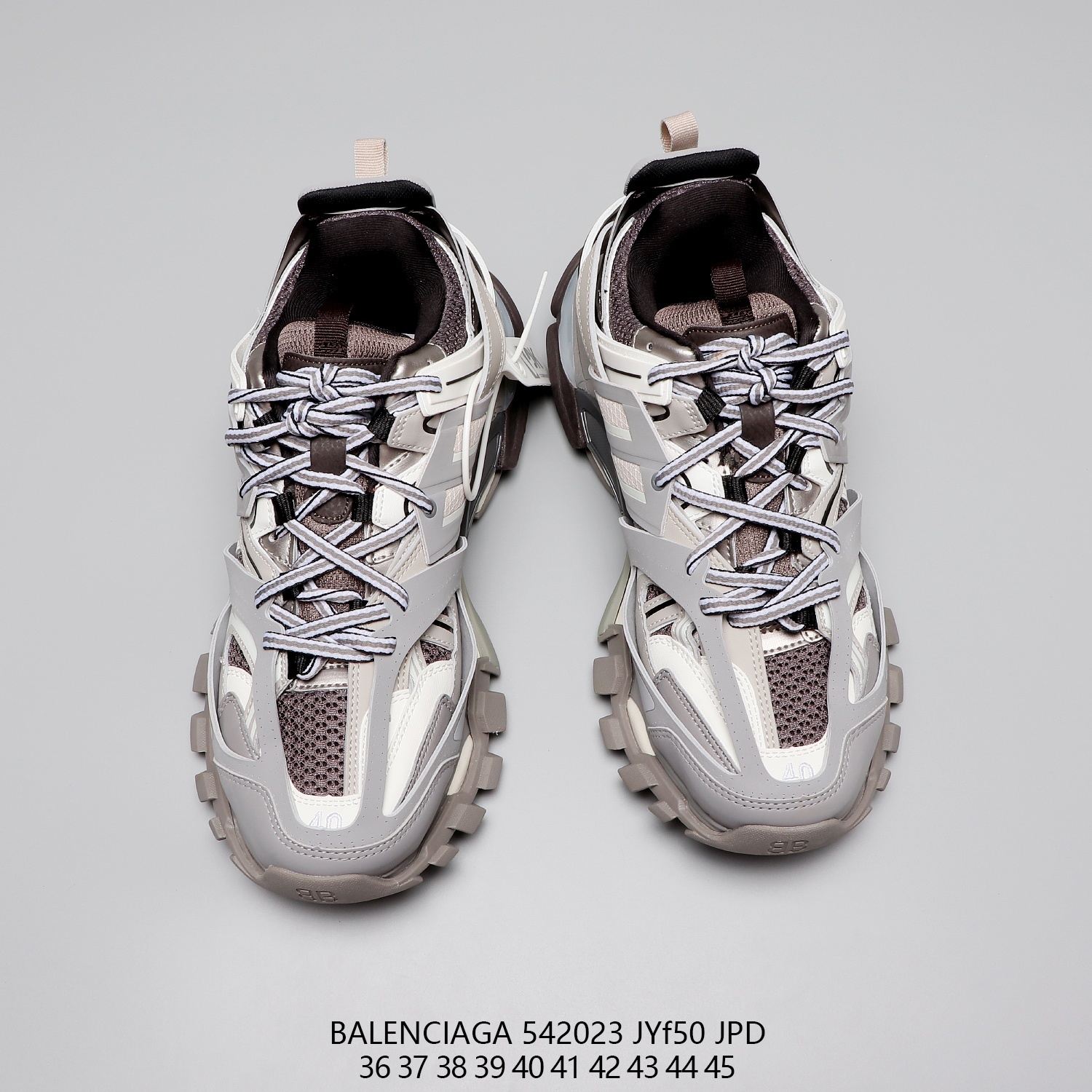 Balenciaga Track Trainer White Grey Red SneakersReps