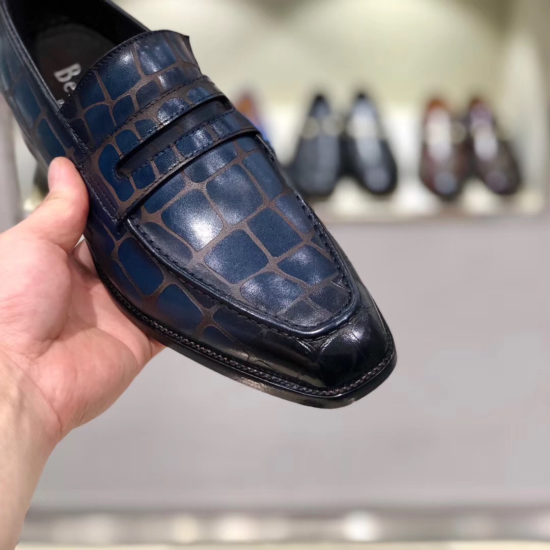 [Berluti] Boutique de alta gama primavera/verano nueva colección Alessandro Demesure zapatos con cor
