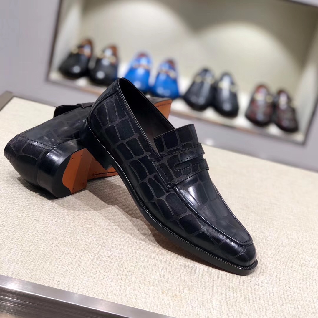 [Berluti] Boutique de alta gama SS19 colección Alessandro Demesure zapatos con cordones de tres ojal