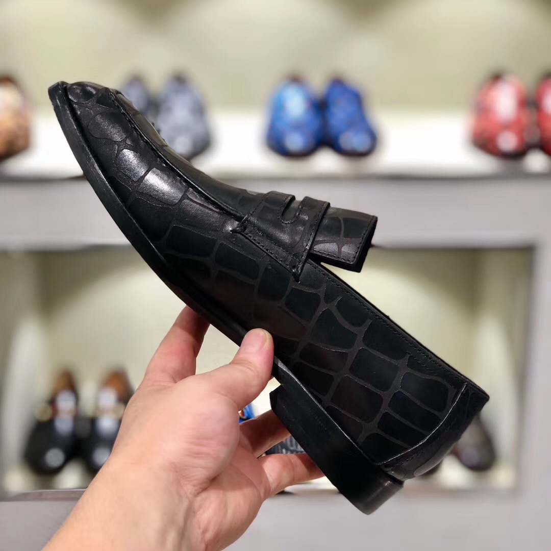 [Berluti] Boutique de alta gama SS19 colección Alessandro Demesure zapatos con cordones de tres ojal