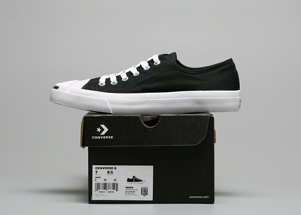 林志玲同款p110 CONVERSE匡威官方 Jack Purcell 2019新出经典开口笑低帮帆布黑色 夏季现代男女款新款开口笑 干净白 低帮休闲板鞋透气小白鞋情侣鞋 配码:35 35.5 36 37 37.5 38 385 39 40 40.5 41 42 42.5 43 44 货记:1Q699 黑色