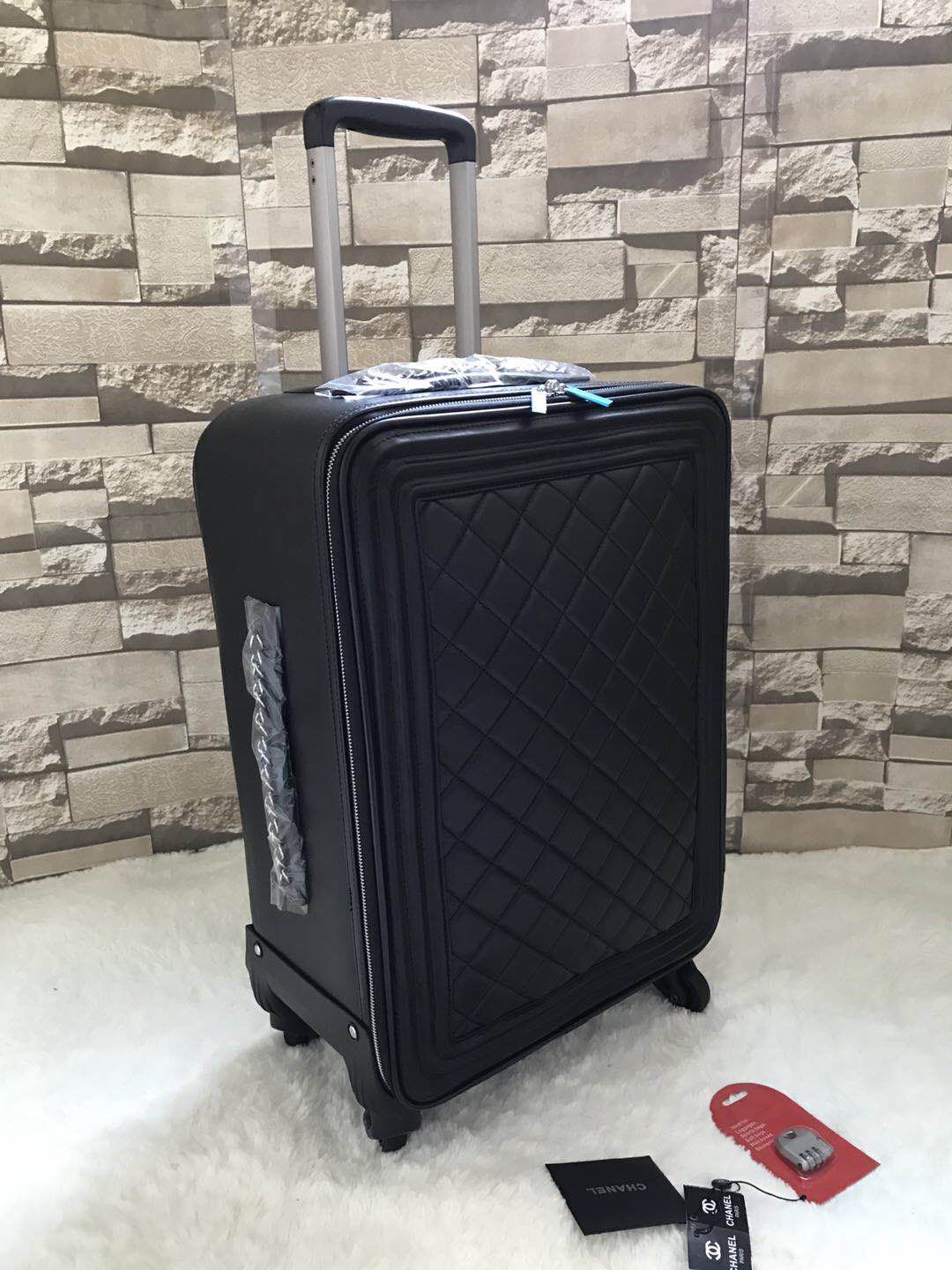 Chanel Traveler Box: High-Strength, Cool-Tide Top for Home Tours with Imported Fabric Hand-to-Hand - 图片 3