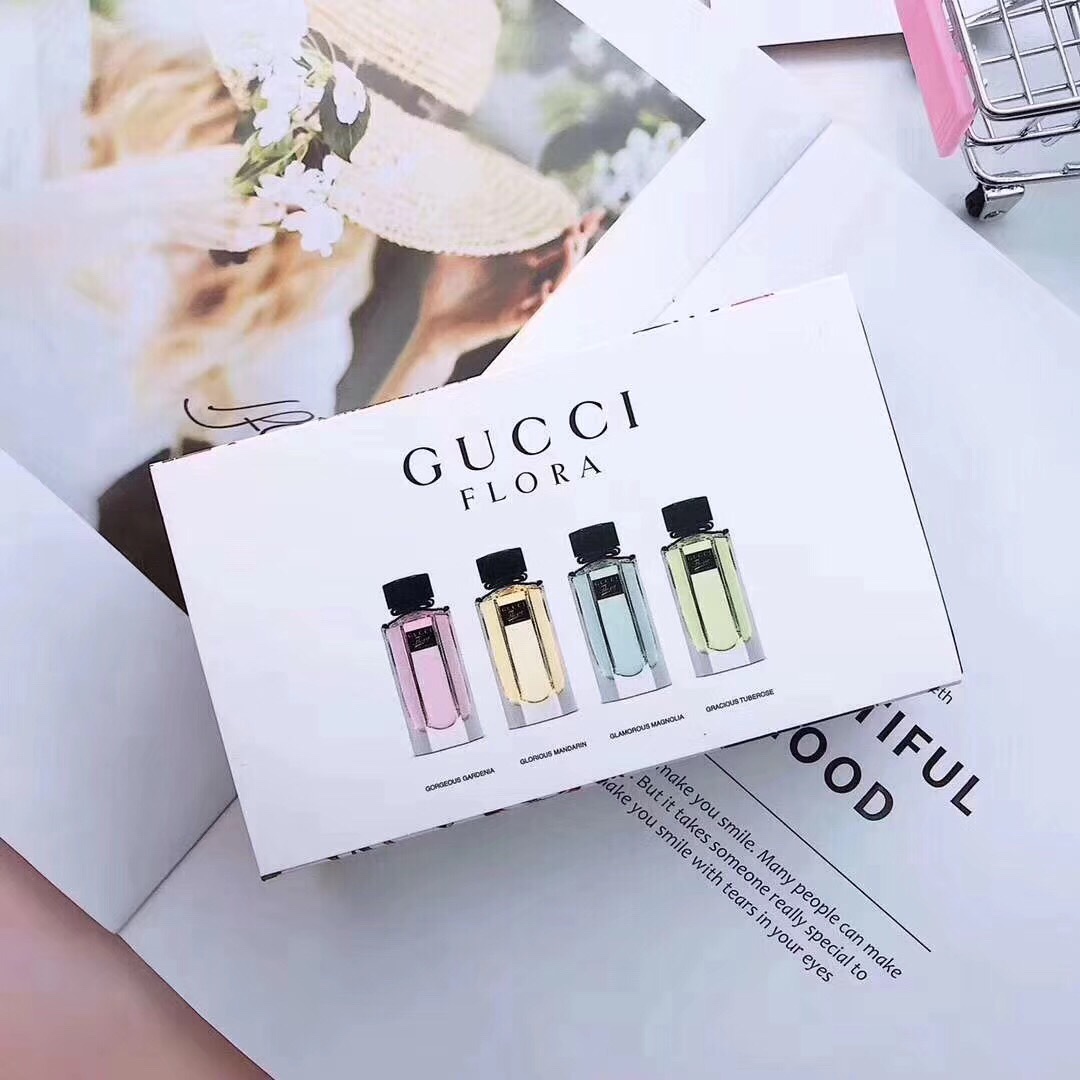 Gucci Flora Miniature Perfume Gift Set - 4 x 5ml Floral Fragrances 2 i1566045567 3439 0