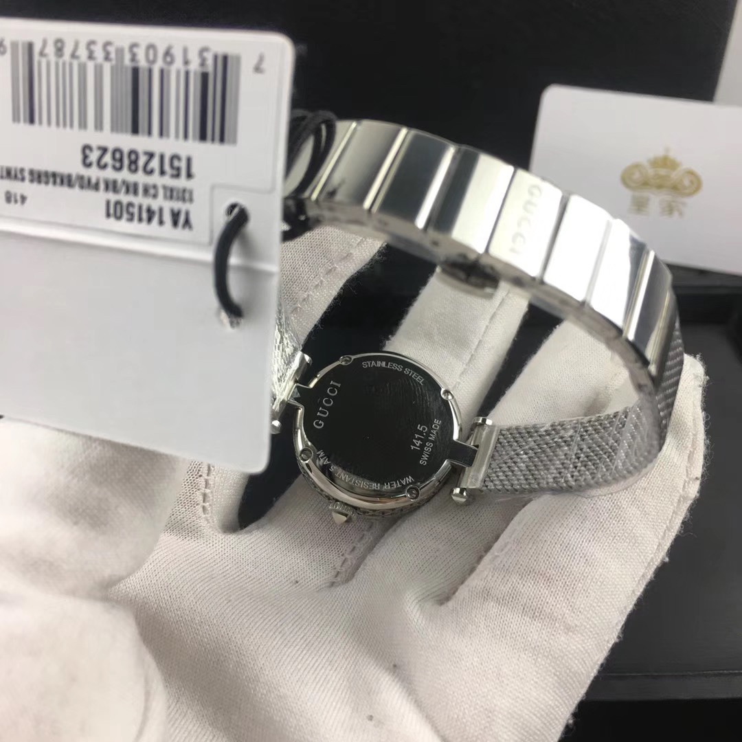 Gucci 皇家 古驰女表黑色表盘腕表