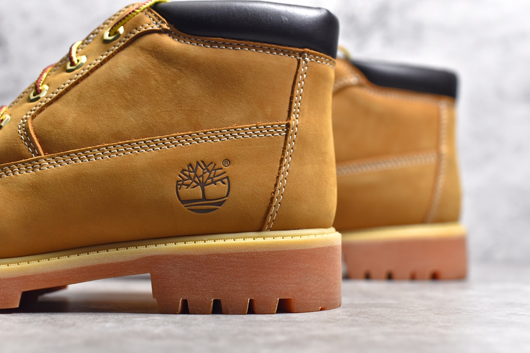 Timberland Fatigue Chukka Nubuck Boots经典户外短筒百搭工装马丁靴“麦黄黑” TB023061-231