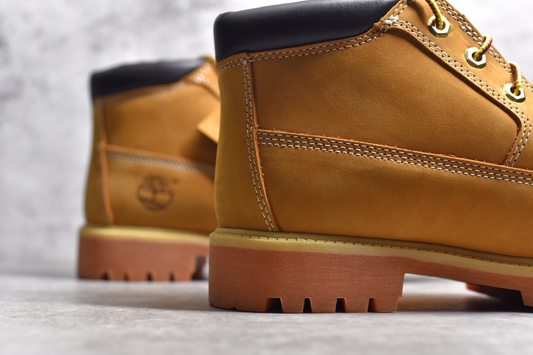 Timberland Fatigue Chukka Nubuck Boots经典户外短筒百搭工装马丁靴“麦黄黑” TB023061-231