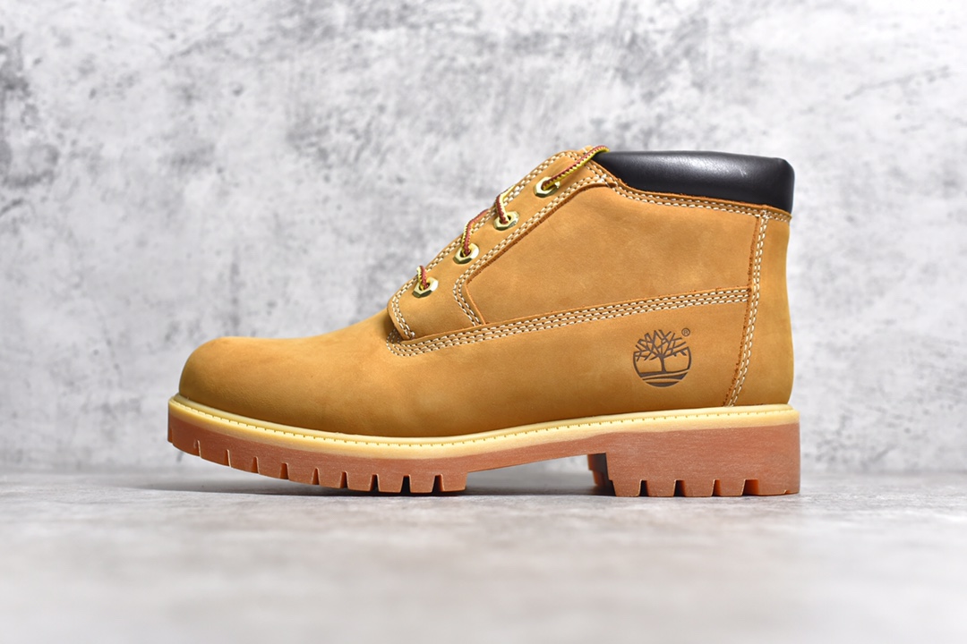 Timberland Fatigue Chukka Nubuck Boots经典户外短筒百搭工装马丁靴“麦黄黑” TB023061-231