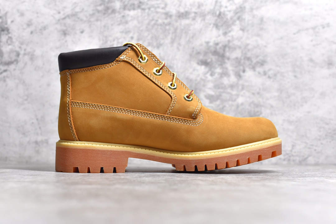 Timberland Fatigue Chukka Nubuck Boots经典户外短筒百搭工装马丁靴“麦黄黑” TB023061-231