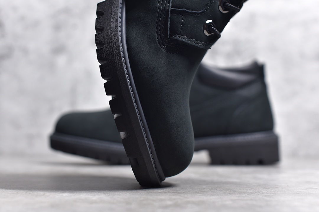 280 添柏岚／天伯伦Timberland Men's Classic Oxford Waterproof Boots男款低帮防水沙漠工装休闲马丁低靴“黑武士泥灰”TB073537-001