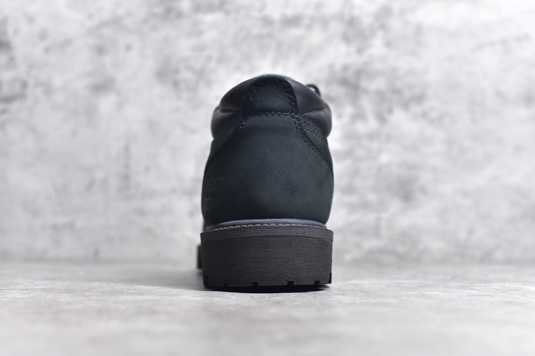 280 添柏岚／天伯伦Timberland Men's Classic Oxford Waterproof Boots男款低帮防水沙漠工装休闲马丁低靴“黑武士泥灰”TB073537-001