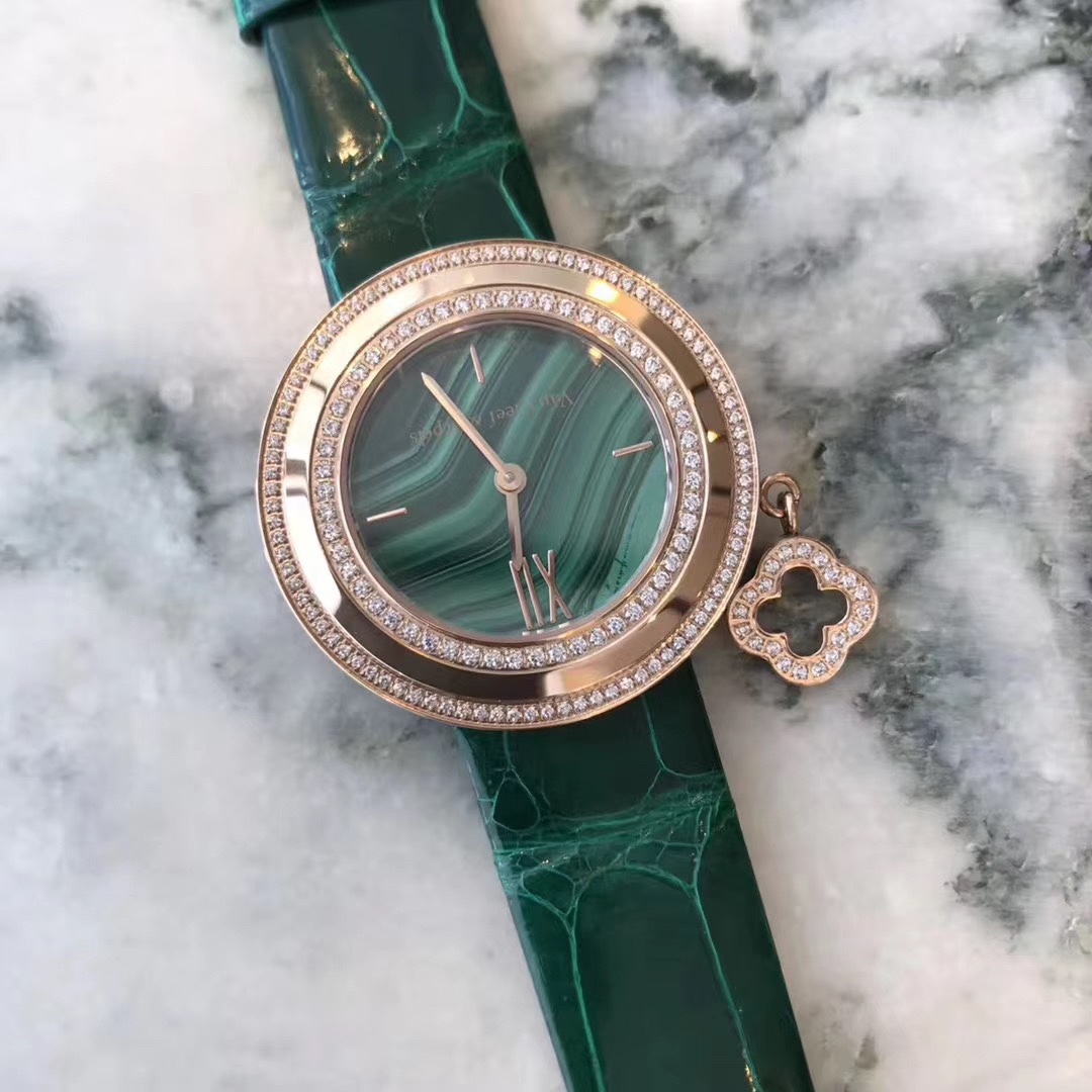 Van Cleef & Arpels 代购版本VCA梵克雅宝CHARMS祖母绿