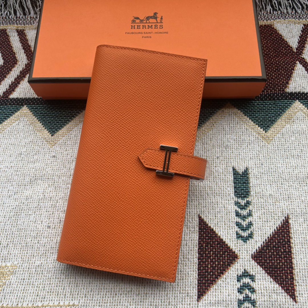 NO:674553,Bearn long wallet epsom leather orange, large cash capacity, size 17.5*9.5cm, H wallet, wallets19860909Bearn 长款钱包 epsom皮 橙色,现金容量超大,尺寸17.5*9.5cm,H 钱包,wallets,欧美剧