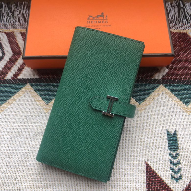 NO:674547,Bearn long wallet, epsom leather, malachite green, large cash capacity, size 17.5*9.5cm, H wallet, wallets19860909Bearn 长款钱包 epsom皮 孔雀绿,现金容量超大,尺寸17.5*9.5cm,H 钱包,wallets,欧美剧
