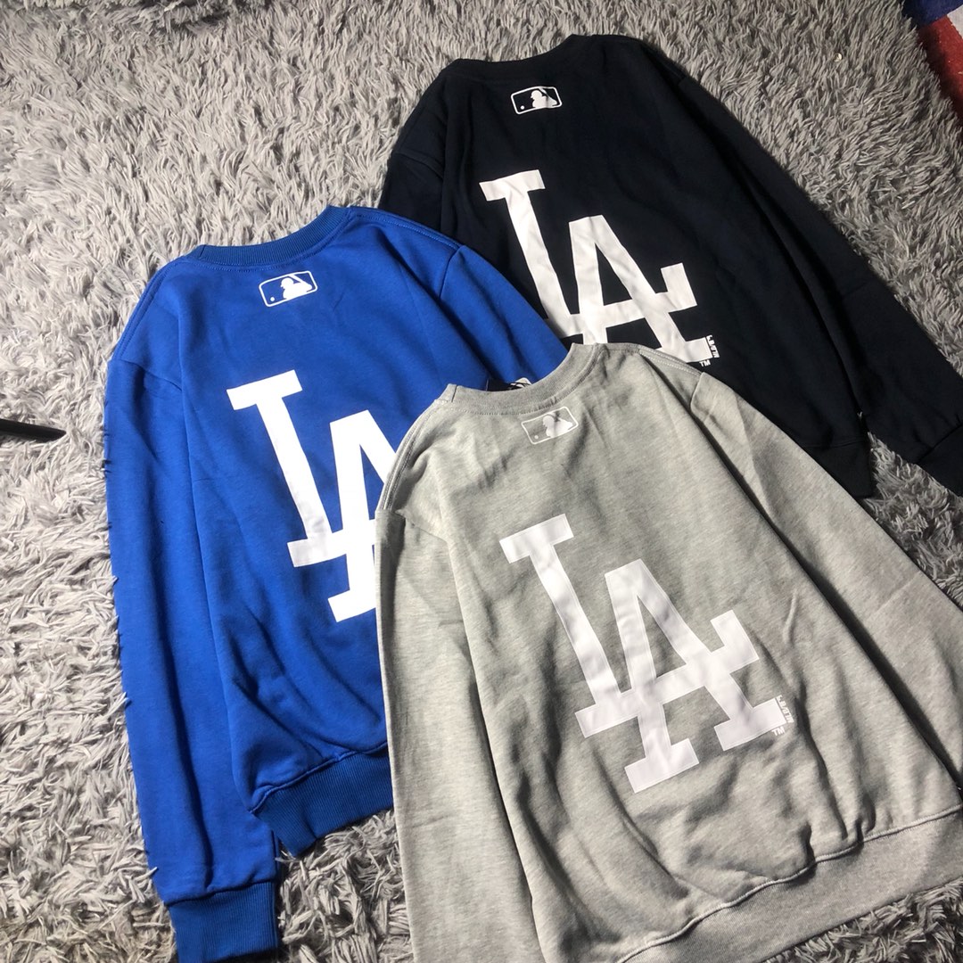 p65 mlb款la卫衣 ins大爆款 超多网红上身 男女同款 宽松落