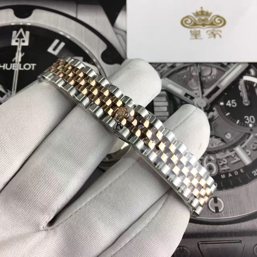 Rolex 皇家 劳力士日志系列女款贝壳面女款镶钻腕表