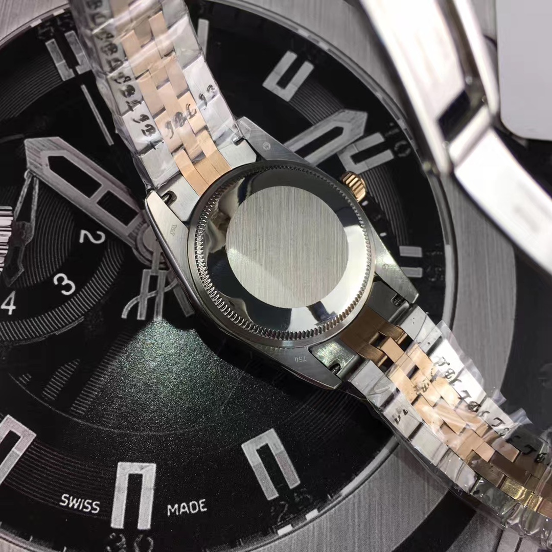 Rolex 皇家 劳力士日志系列女款贝壳面女款镶钻腕表