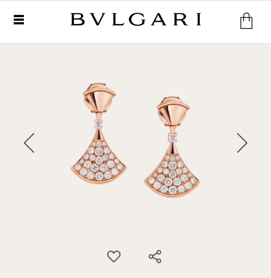 NO:102187,Bv Baojia Diva series Skirts fan-shaped earrings Classic classic classic works A must-have for everyone. Super versatile. Beautiful. Selected German imported s925 sterling silver material electroplated thick gold. The highest-level version of citizens. Super beautiful, Bulgari earrings, bottega veneta, bvlgari, skirts, pure silver19860909Bv 宝家 Diva系列 裙子扇形耳钉 经典经典经典著作 人手必备的一款 超百搭 美翻了 精选德国进口s925纯银材质电镀厚金 市民最高级别版本 超美,宝格丽耳钉,bottega veneta,bvlgari,skirts,pure silver,Jewelry