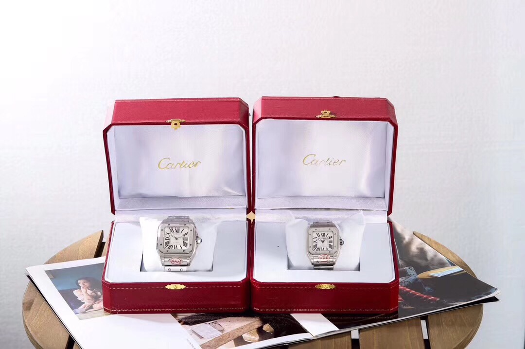Cartier 2019全新 AAA做工 翻修机械 完美还原 尺寸 业内顶尖 ‼ 这枚卡地亚-桑托斯系列腕表