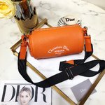 Dior Clutches & Pouch Bags Printing Calfskin Cowhide