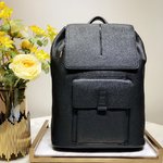 Dior Bags Backpack Top Designer replica
 Black Yellow Calfskin Cowhide Nylon