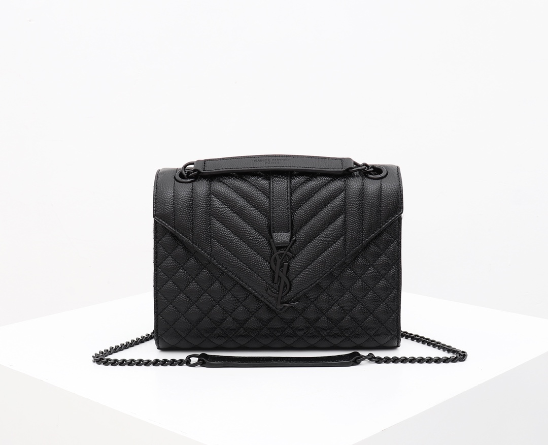 Chanel Shoulder Bag super Black Chain Coco Mark 518917