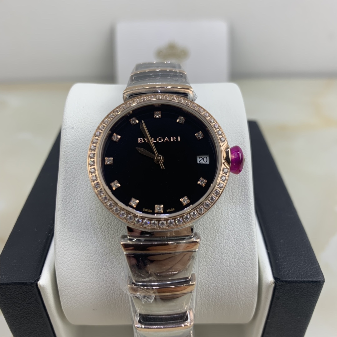 Bvlgari 皇家 宝格丽镶钻女款腕表