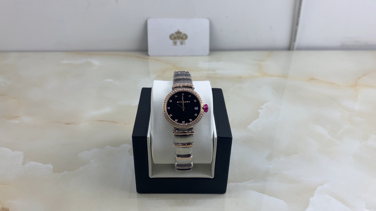 Bvlgari 皇家 宝格丽镶钻女款腕表视频欣赏