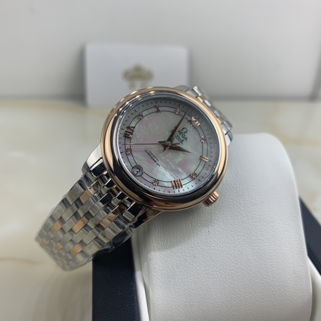Omega 皇家 欧米茄蝶飞系列轨道女款腕表