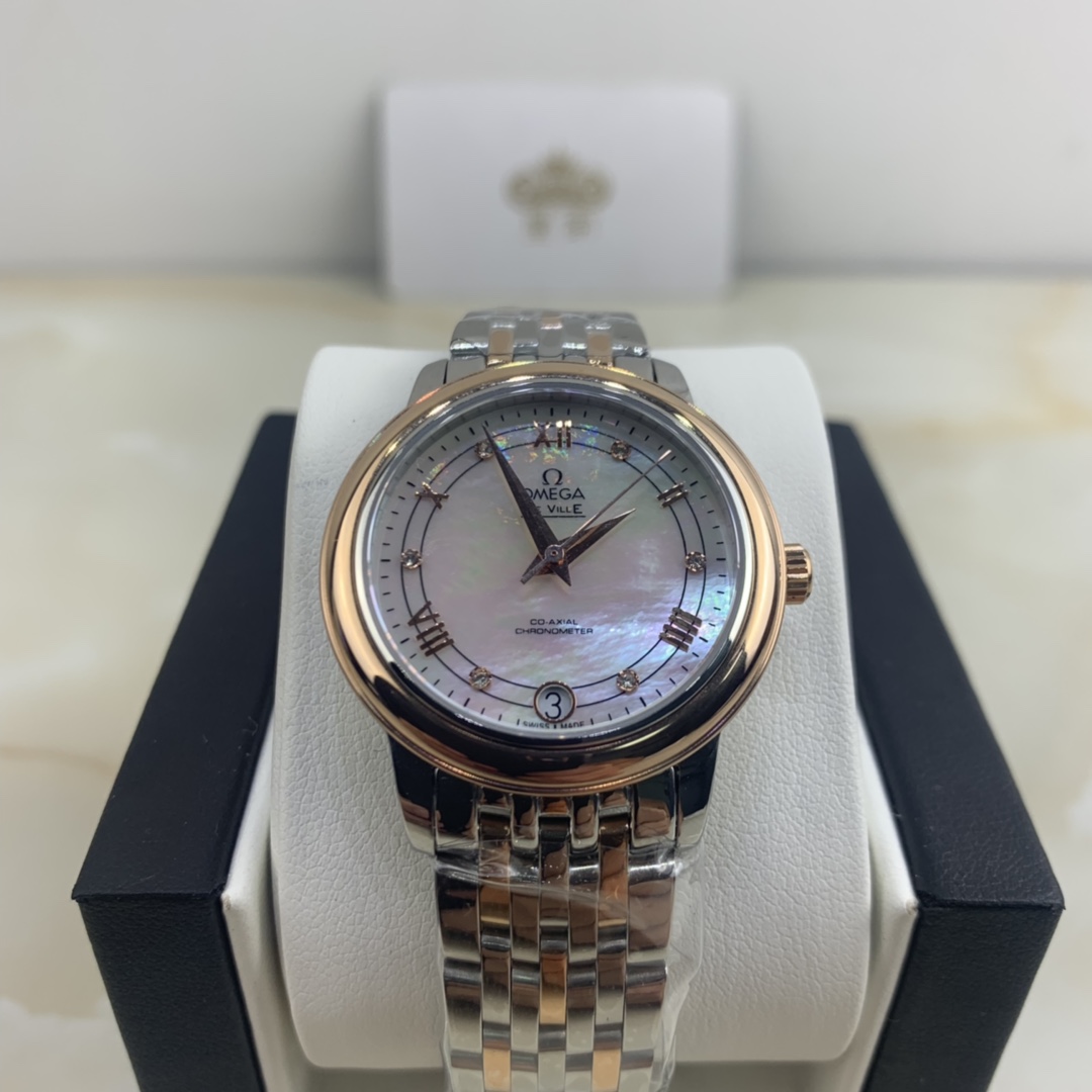 Omega 皇家 欧米茄蝶飞系列轨道女款腕表