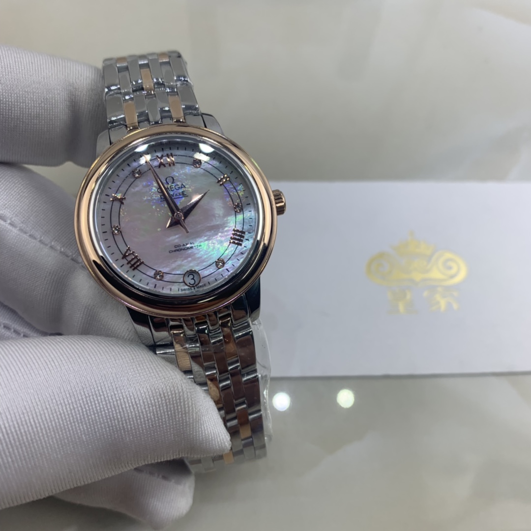 Omega 皇家 欧米茄蝶飞系列轨道女款腕表